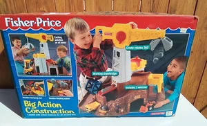 Fisher Price Big Action Construction Site 1997 In Sealed Box NIB Original 3 Yr + - Picture 1 of 10