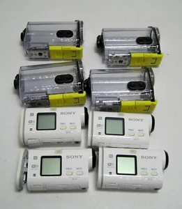 Lot of 4 - Sony HDR-AS100V Compact POV Action Cameras - Picture 1 of 6