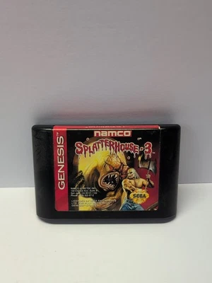 Splatterhouse 3 (Sega Genesis, 1993) CARRITO SOLO PROBADO AUTÉNTICO ¡BONITO! ¡RÁPIDO!  Foto 1 de 4