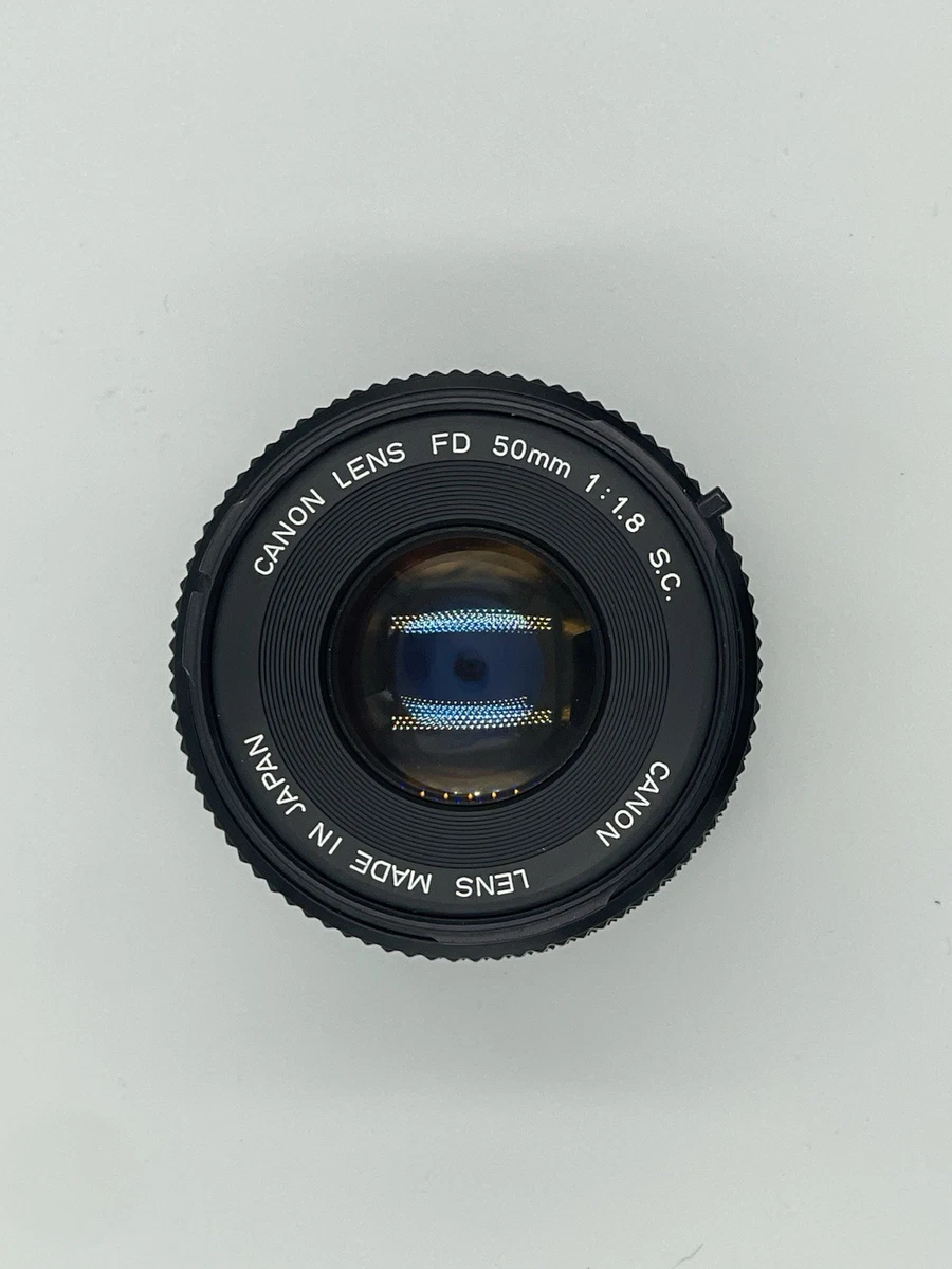 Canon FD f/1.8 Camera Lenses 50mm Focal for sale | eBay