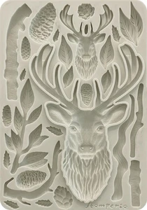 Molde de silicona Stamperia A5 The Owl's House Deer 27 motivos - Imagen 1 de 3