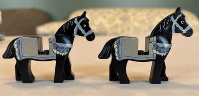 LEGO Prince of Persia Aksh Black Horse X2 Minifigure 4493c01pb06 7569 CMF Lot - Image 1 of 3