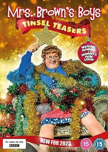 Mrs Brown's Boys: Tinsel Teasers [DVD] [2023] - DVD  C3VG The Cheap Fast Free - Image 1 of 2