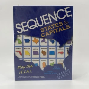 Sequence States & Capitals Game 8003 — New Factory Sealed — 2006 Jax - Picture 1 of 5