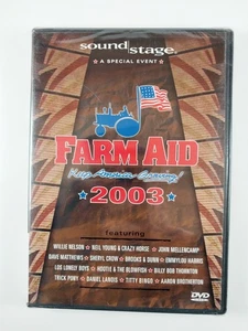 Farm Aid 2003 (DVD, 2003) Willie Nelson - Sound Stage - Sealed - Picture 1 of 3