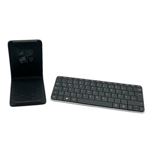 Microsoft Wedge Mobile Keyboard Bluetooth Tastatur mit Ständer / Klappe QWERTZ - Bild 1 von 9