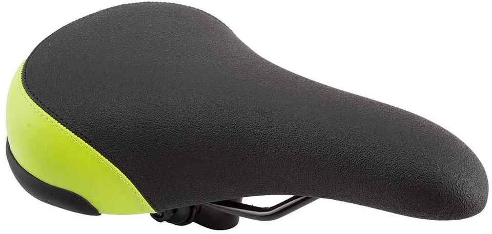 Sillín salmonete Black Ops negro/verde con abrazadera Foto 1 de 1