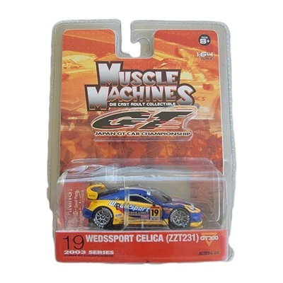 2004 Action Muscle Machines 1:64 Japan GT Car Wedssport Celica Diecast JGTC NIB - Image 1 of 4