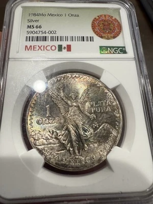 1984 Mexico Toned Libertad Onza BEAUTIFUL - Image 1 of 2