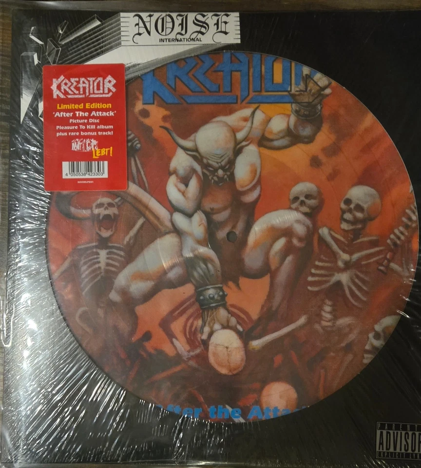 Kreator Lp  Picture Disc After The Attack LIMITED EDITION PICTURE DISC LP - Image 1 of 1