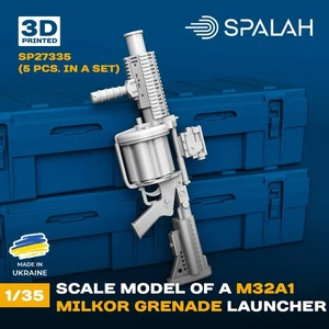 Set scale models M32A1 Milkor grenade launchers (5pcs) Scale 1:35 Spalah SP27335 - Picture 1 of 3