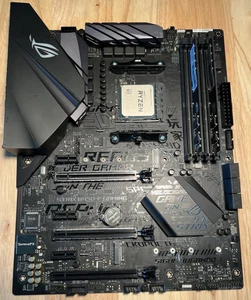 CPU + Motherboard+RAM Combo: ASUS ROG STRIX B450-F GAMING + Ryzen 7 5700G + 8GB - Afbeelding 1 van 24