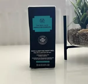 The Body Shop Himalayan Charcoal Skin Clarifying Night Peel 30ml NEW - Picture 1 of 2