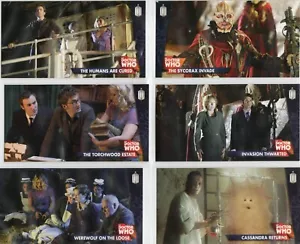 DOCTOR Dr. WHO THE 10TH DOCTOR ADVENTURES Widevision Juego de tarjetas coleccionables caja - Imagen 1 de 3