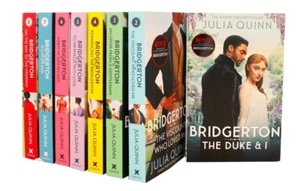 Bridgerton 1-8 Book Set Collection by Julia Quinn (Paperback) Fast ship..