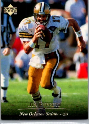 # 69 Jim Everett New Orleans Saints 1995 Upper Deck - Image 1 of 2