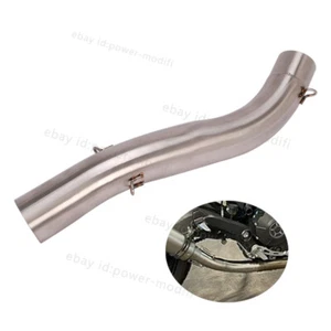 Exhaust Mid Link Pipe Connect 51MM Tips For Ducati Scrambler 800 821 Monster 797 - Picture 1 of 8