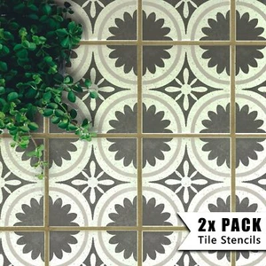 Plantillas de azulejos - Azulejos de piso de pared de cocina para baño y losas de patio - Woodstock - Imagen 1 de 2