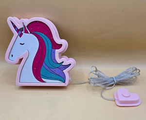 Tweens Einhorn Türklingel: Glockenspiel & leuchtet 6' lange Schnur VIDEO ANSEHEN, GEBRAUCHT, IN EINWANDFREIEM ZUSTAND - Bild 1 von 10
