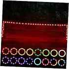  LED Badminton Pickleball Net Light, 17Ft Remote Control LED Rim Lights, 16 