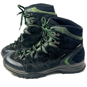 LOWA Wander Trekkingschuhe FOCUS GTX Gr.43 /Leder Gore-Tex Schwarz - Picture 1 of 8
