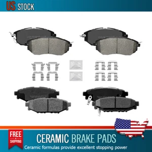 Pastillas de freno delanteras traseras de cerámica para Subaru WRX 2015 2016 2017 2019 2020 2021 - Imagen 1 de 9