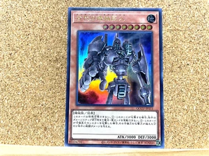 Yu-Gi-Oh! Juego de cartas coleccionables Ancient Gear Golem QCCU-JP111 ultra raro Yugioh japonés USADO - Imagen 1 de 2