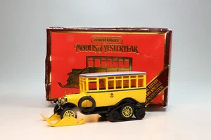 Matchbox Models Of Yesteryear 1923 Scania Vabis Yellow Mail Truck Diecast Toy - Picture 1 of 18