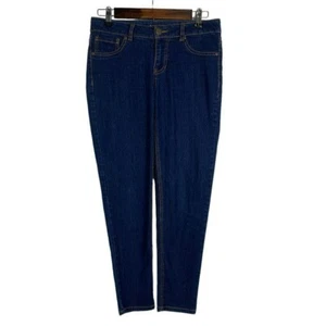 Jeans Beau Dawson Petite skinny denim donna 4P blu scuro - Foto 1 di 11