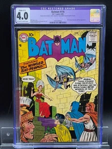 Batman #116 CGC 4.0 Purple Label (Restored) 1958 (Batwoman, Zeus, Hercules) - Picture 1 of 7