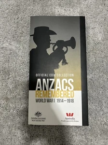 2015 WWI Anzacs Remembered 20c Collection - WHOLE COLLECTION - SEALED - Picture 1 of 6