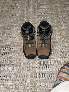 Keen Ridge Flex Waterproof Mid Boot Brown Youth 7 - Picture 1 of 6
