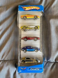 Hot Wheels Corvette 5 pack Gift set new in unopened box. - Picture 1 of 6