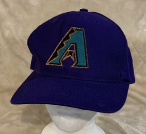 VTG Arizona Diamondbacks Logo Athletic Adult OSFA Snapback Hat Cap MLB Baseball - Picture 1 of 5