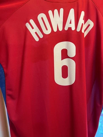 Ryan Howard Majestic Authentic Philadelphia Phillies BP Jersey - Size XXL Cover