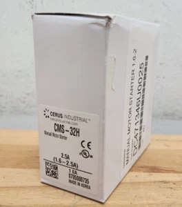 Cerus Industrial CMS-32H Manual Motor Starter (1.6-2.5A) NEW - Picture 1 of 13