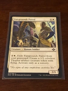 Magic the Gathering Modern Horizons 2 Fairgrounds Patrol - Picture 1 of 2