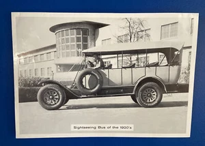 Tru Vintage 1920’s Sightseeing Bus & Werbung für Goodrich Silvertown Reifen - Bild 1 von 6
