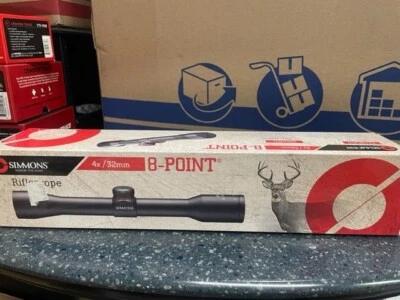 Mira para rifle Simmons 8 puntos 4x32 retícula truplex negra mate Foto 1 de 2