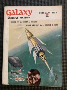 Galaxy Science Fiction February 1952 Robert Heinlein - Picture 1 of 9