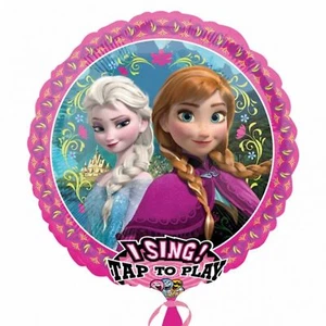 Disney Anagram Frozen Let It Go Singing Circular Foil Balloon - Picture 1 of 1
