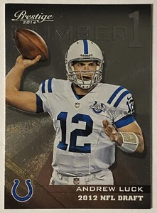 2014 Panini Prestige Football Card #1 Andrew Luck Indianapolis Colts - Picture 1 of 6