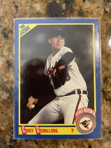 1990 Score Curt Schilling Rookie Card #581 Baseball RC Baltimore Orioles - Picture 1 of 2