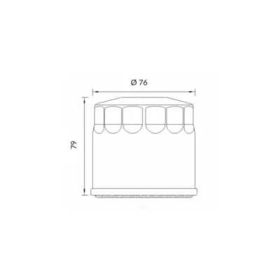 Olfilter Bmw R 1150 Gs Adventure 2002-2005 403550110#109 Foto 1 de 2