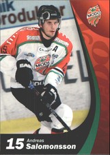 2006-07 Swedish SHL Elitset #111 Andreas Salomonsson