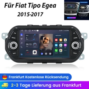 Android 14 Autoradio Für Fiat Tipo Egea 2015-2017 CarPlay DAB+ BT FM WIFI 2+32G - Bild 1 von 11