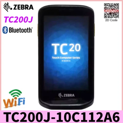 Zebra TC20 TC200J-10C112A6 2D Bluetooth Wireless Android Mobile Computer Scanner - Image 1 of 4