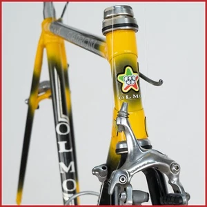 OLMO CARBON ALAN VINTAGE OLD ITALIAN CAMPAGNOLO RECORD ROAD SHIMANO DURA ACE - Picture 1 of 18