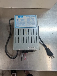 Iota Engineering Battery Charger/Power Supply DLS-27-25/IQ4 (FREE SHIPPING) - Picture 1 of 6