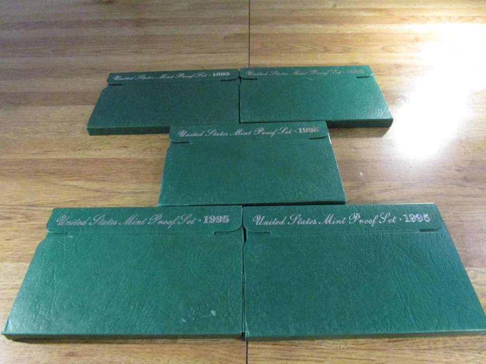 Lote de 5 juegos de prueba 1995 Foto 1 de 1